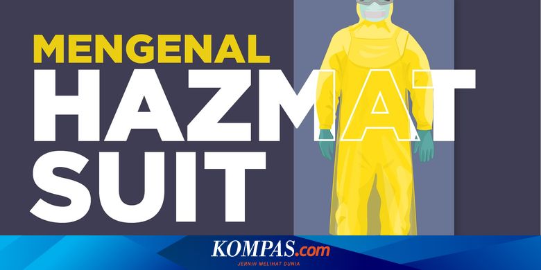 Infografik Mengenal Hazmat Suit Pakaian Pelindung Dari Paparan Virus