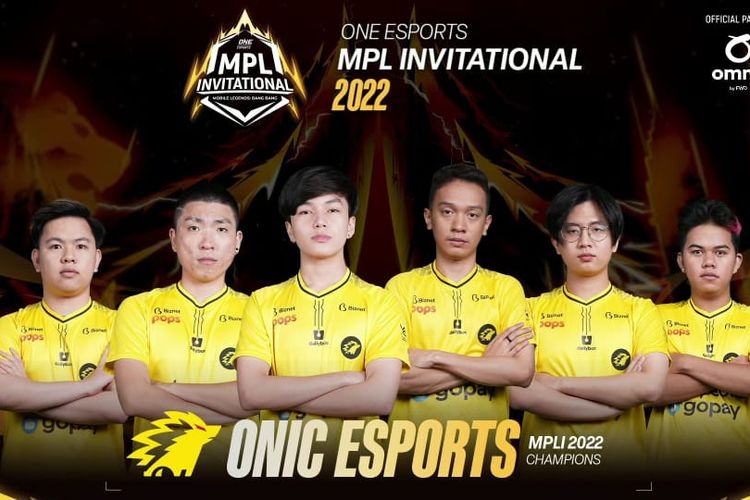 Onic Esports menjadi juara Mobile Legends Professional League Invitational (MPLI) 2022 setelah mengalahkan rekan senegaranya, Geek Fam pada Minggu (6/11/2022)