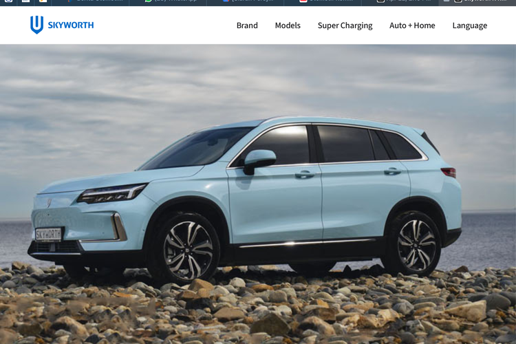 Bocoran Mobil Listrik Baru Polytron, seperti Ini Logonya