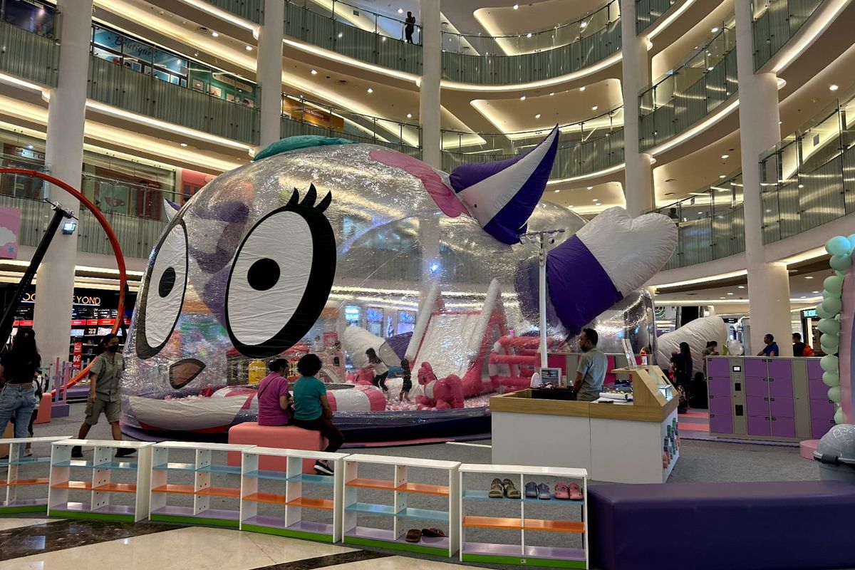 tempat bermain anak di Lippo Mall