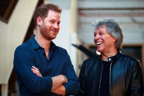 Jon Bon Jovi dan Pangeran Harry Rilis Singel Berjudul Unbroken