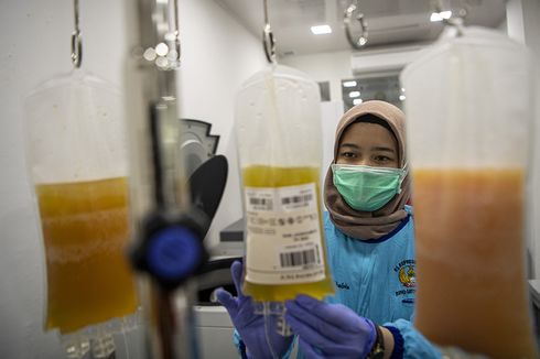 Uji Klinik Terapi Plasma Konvalesen Indonesia Sudah Fase 2-3, Apa Targetnya?