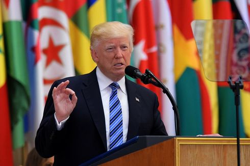 Presiden Trump Ajak Negara Muslim Memerangi Radikalisme