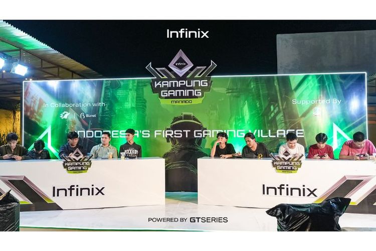 Kampung Gaming Infinix menjadi sarana komunitas gaming berkumpul. 
