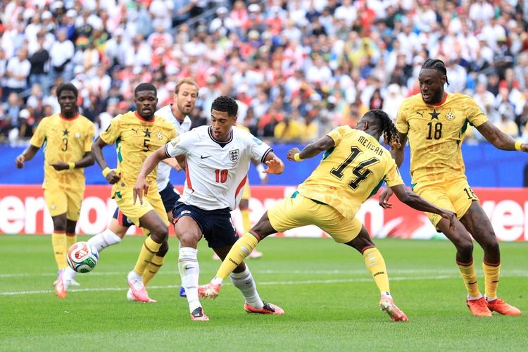 Man of The Match Inggris Vs Ghana: Kado Laga Ke-50 Jude Bellingham di The Three Lions