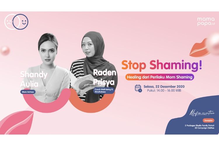 Poster Stop Mom Shaming! Healing dari Perilaku Mom Shaming 