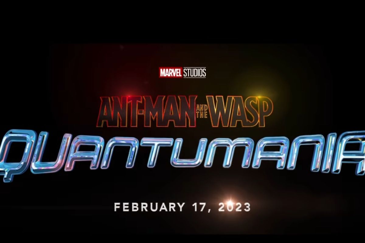 Logo film Ant-Man and The Wasp: Quantumania.