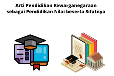 Arti Pendidikan Kewarganegaraan sebagai Pendidikan Nilai beserta Sifatnya