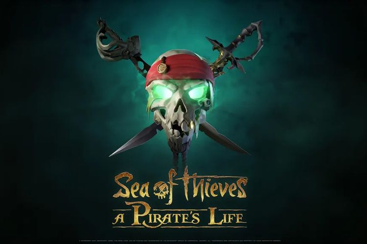 Ilustrasi game Sea of Thieves.