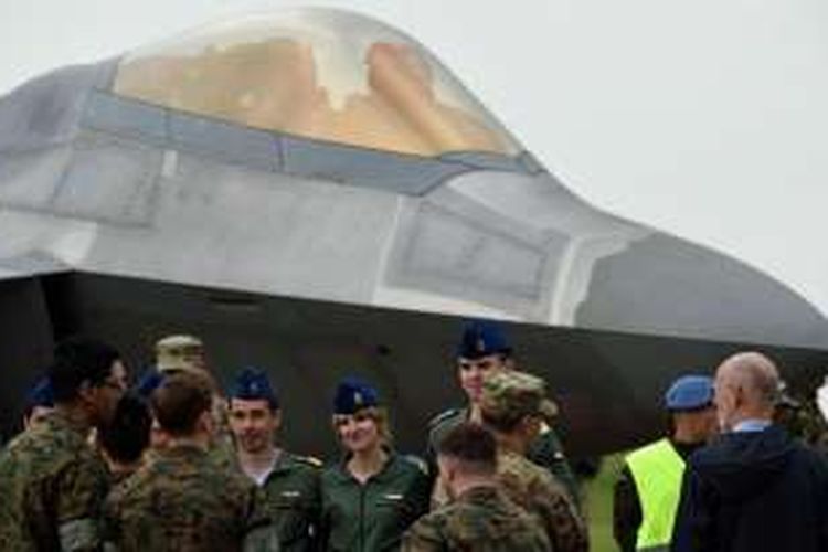 AS kirim dua jet F-22 Raptors ke Romania untuk mengimbangi kehadiran militer Rusia di sekitar Laut Hitam.