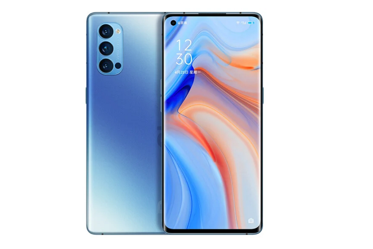 Bocoran wujud Oppo Reno4.