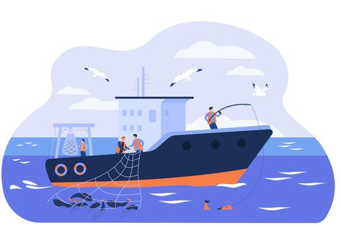 Akibat pada Laut jika Semua Nelayan Menggunakan Perahu Besar dan Alat Modern