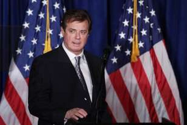 Paul Manafort, mantan ketua tim kampanye Donald Trump.