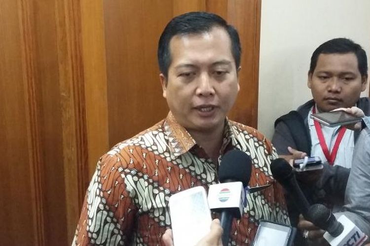 Direktur Perlindungan WNI Kementerian Luar Negeri RI, Lalu Muhammad Iqbal, saat ditemui di Gedung Kemenlu, Jakarta Pusat, Kamis (20/8/2015).