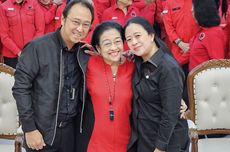 Prananda dan Puan Ajak Megawati Foto Bersama