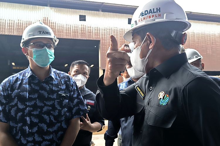 Menteri LH Hentikan Paksa Aktivitas Pabrik Baja di Tangerang karena Cemari Udara