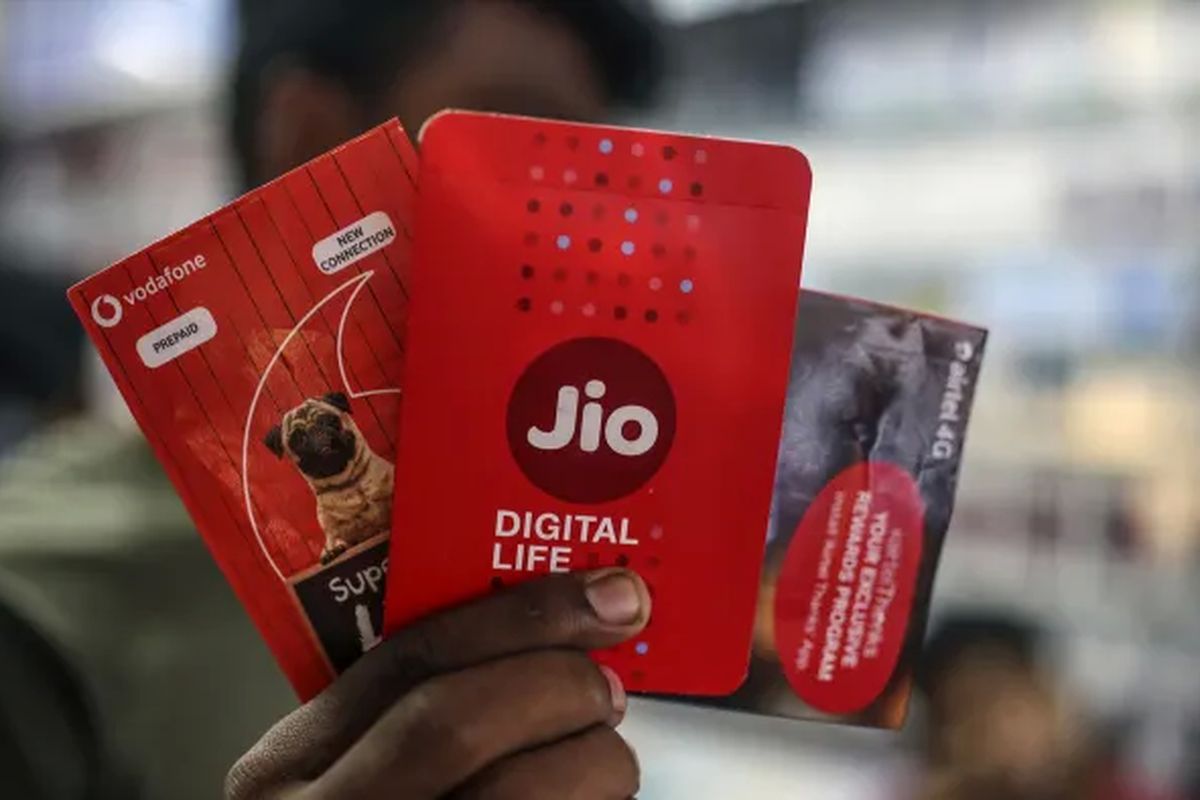 Jio Reliance, operator seluler terbesar di India.