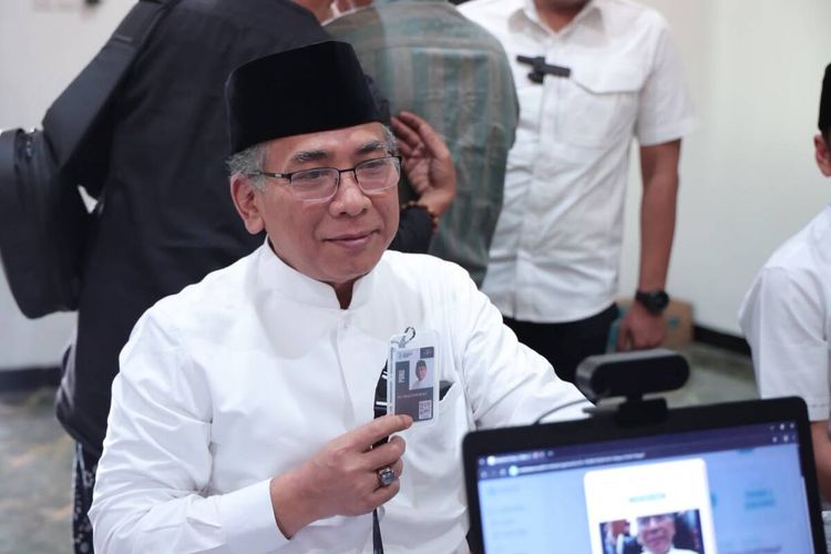 Gus Yahya Jelaskan Alur Pengusulan AHWA di Pendaftaran Muktamar Ke-35 NU