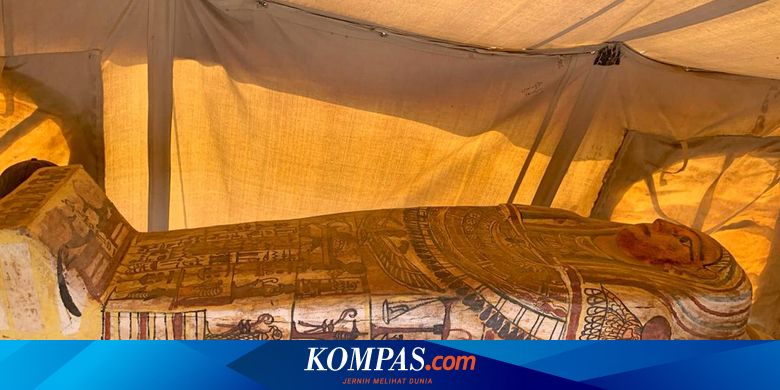Mesir Kembali Temukan 59 Sarkofagus Berusia 2.500 Tahun