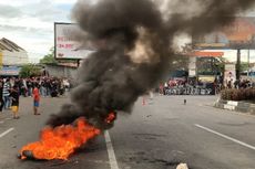 Demo Hardiknas di Makassar Nyaris Ricuh, Sesama Mahasiswa Saling Kejar Dipicu Geber Motor