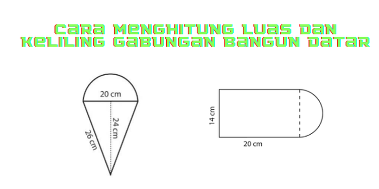 Cara Menghitung Luas Dan Keliling Gabungan Bangun Datar