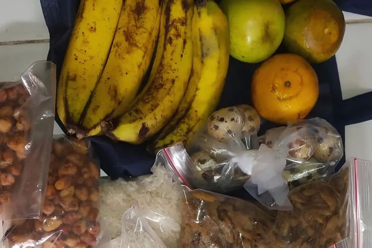 Ilustrasi - menu makan program makan bergizi gratis (MBG).