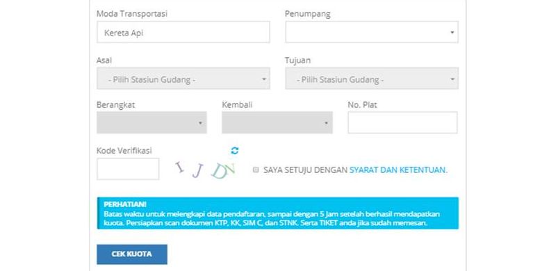 Pendaftaran angkutan mudik gratis Kemenhub 2019