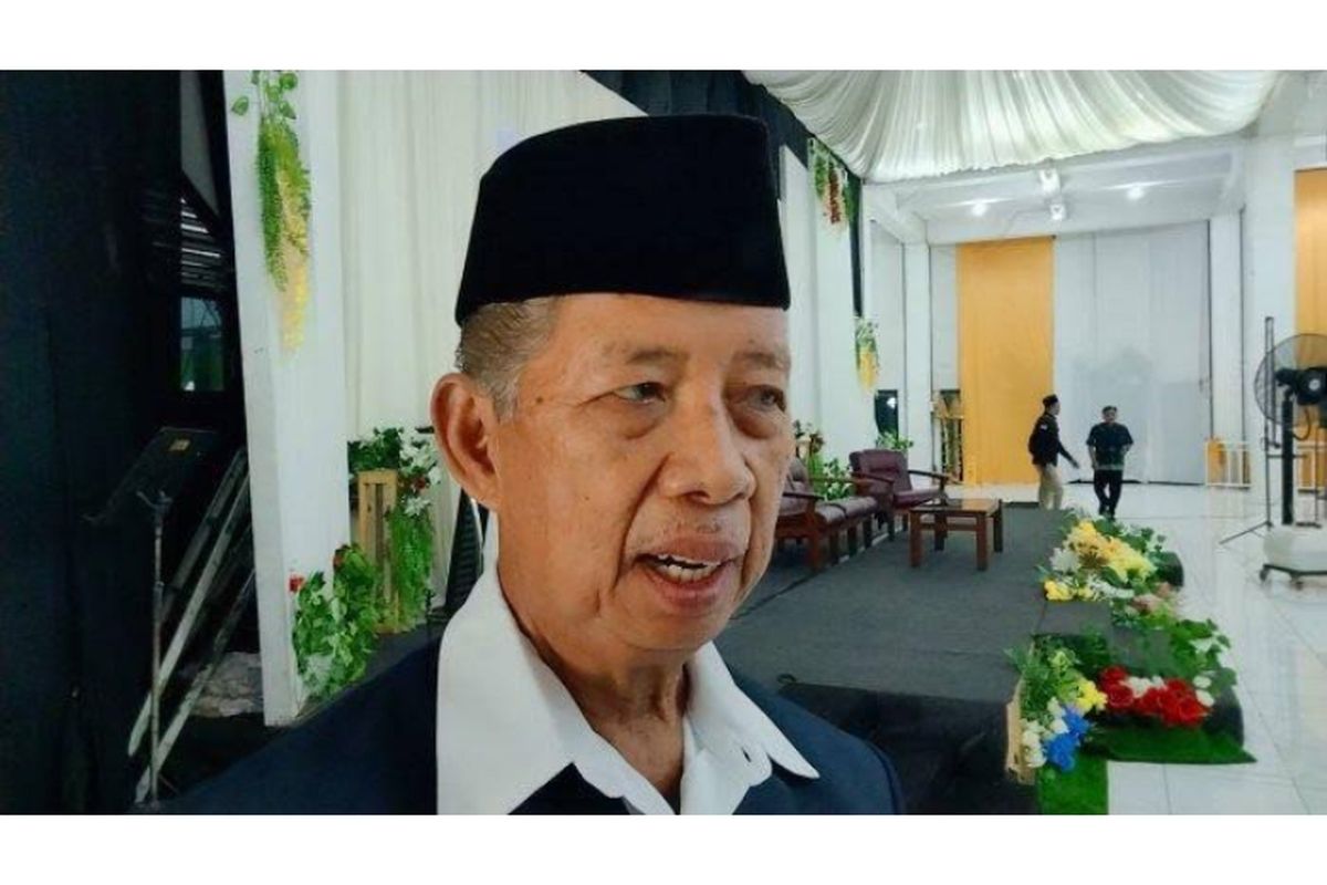 Ketua Majelis Ulama Indonesia (MUI) Sulsel Prof Dr KH Nadjamuddin Abd Safa, LC, MA 