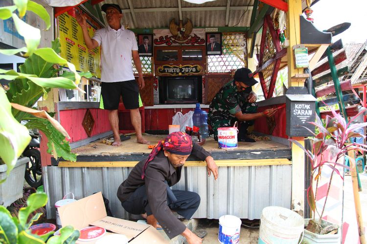 Kampung Pancasila di Lumajang, Jawa Timur. 