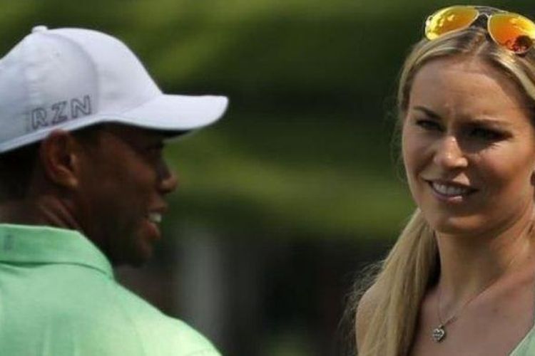 Tiger Woods dan Lindsey Vonn