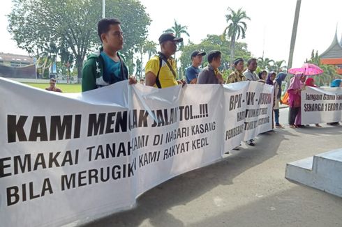 Ganti Rugi Tanah untuk Tol Sangat Rendah, Warga di Padang Pariaman Demo