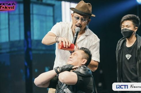 Aksi Menegangkan Eri Nata dan Pedangnya Buat Juri Indonesia's Got Talent Ketar-ketir