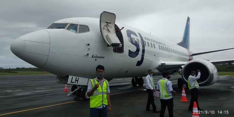 Maskapai Sriwijaya Air buka rute penerbangan langsung ke Langgur, Maluku Tenggara