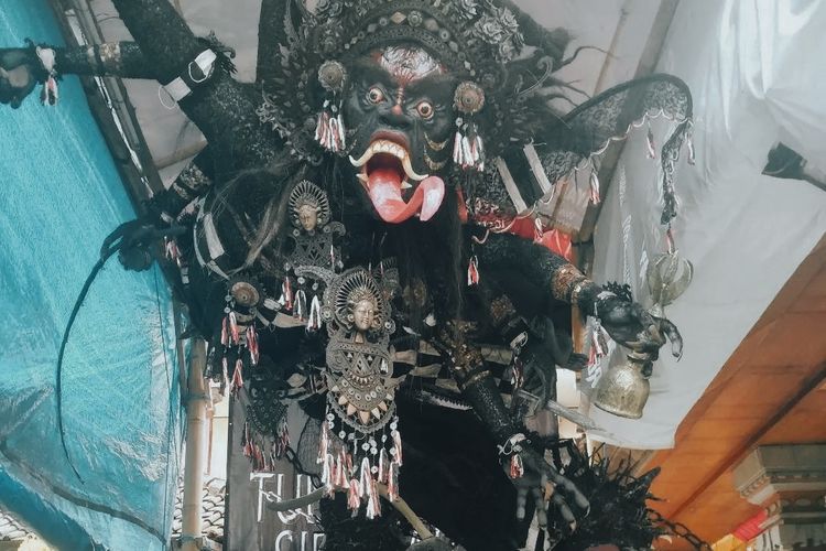 Ogoh-ogoh yang dibuat oleh ST Tunas Muda, Banjar Dukuh Mertajati Sidakarya, Denpasar.