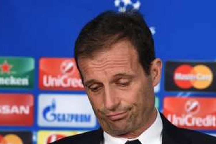 Pelatih Juventus, Massimiliano Allegri, kecewa dengan kekalahan timnya dari Bayern Muenchen, Rabu (16/3/2016) waktu setempat. Namun, Allegri tetap memuji perjuangan Juventus sepanjang laga tersebut.