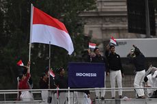 BERITA FOTO: Tim Indonesia di Opening Ceremony Olimpiade Paris