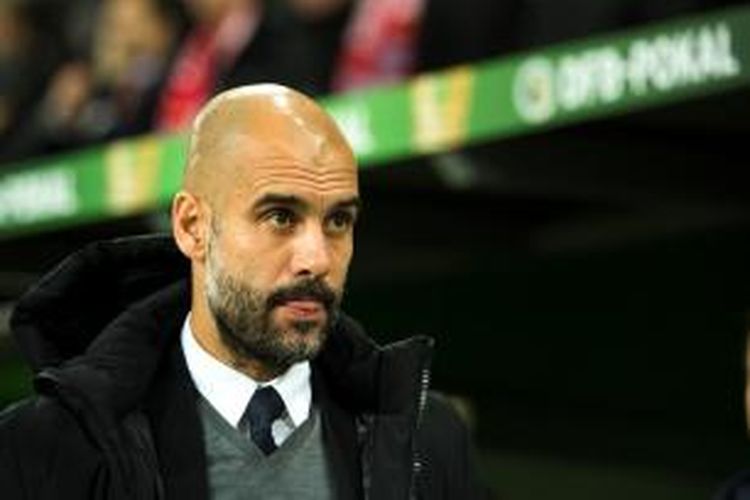 Pelatih Bayern Muenchen, Josep Guardiola.