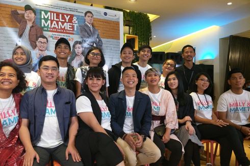 Ernest Prakasa Umumkan Para Pengisi Soundtrack Film Milly & Mamet