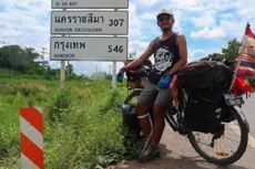 Pesepeda Indonesia Kecelakaan dan Meninggal di India