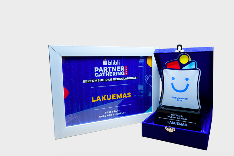 Penghargaan Lakuemas dari Blibli Award 2023