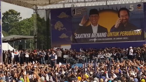 Anies Ajak Pendukungya Kampanye Santun dan Tidak Mengejek