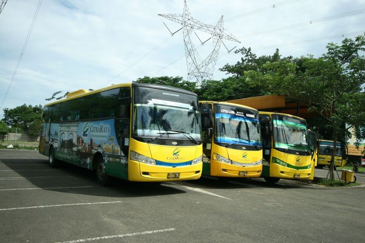 bus Trans CitraRaya Tangerang