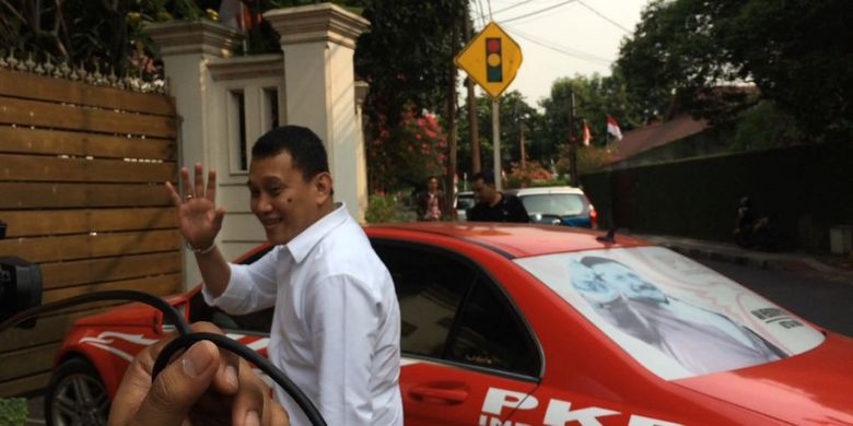Sekretaris Jenderal Partai Kebangkitan Bangsa (PKB) Abdul Kadir Karding saat ditemui di Posko Cemara 19, Menteng, Jakarta Pusat.