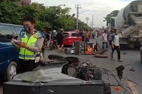 Kecelakaan Maut di Jalintim Palembang-Ogan Ilir, Ayah dan Anak Tewas di TKP