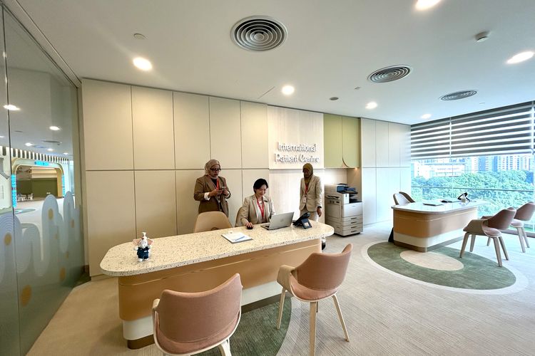 Suasana pusat pasien anak internasional di Sunway Medical Centre, Sunway City, Selangor, Malaysia, Kamis (27/8/2026).