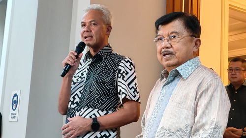 Kata JK Saat Ganjar Menggoda soal Pilihan di Pilpres 2024