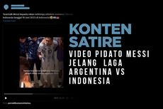 INFOGRAFIK: Konten Satire Pidato Messi Jelang Lawan Indonesia, Seperti Apa Faktanya?