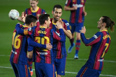 Valencia Vs Barcelona - 5 Kemenangan Lagi, Lionel Messi dkk Juara LaLiga