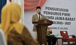 Ridwan Kamil Tantang PWRI Jabar Buat Gagasan Terkait Isu-isu Kekinian
