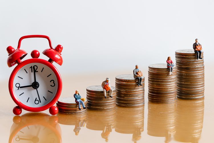 Ilustrasi pensiun. Tips menyiapkan dana pensiun. Dana pensiun. Dana hari tua. Cara mengumpulkan dana hari tua.